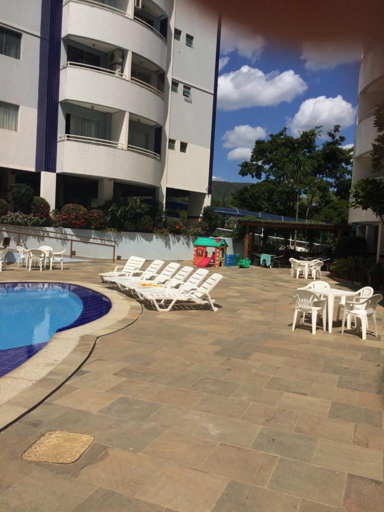 Aguas Da Serra- Rio Quente-Go Apto 2 Qtos Particular- ภายนอก รูปภาพ